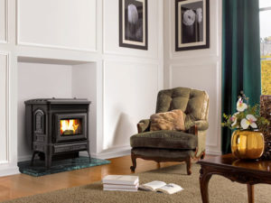 Stufa a Pellet Ventilata - TEODORA 10 KW - Extraflame