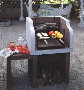 Barbecue a legna - GRILL PONY - Ciavarella