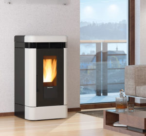 Stufa a Pellet Canalizzata - LUCIA PLUS 13,1 KW - Extraflame