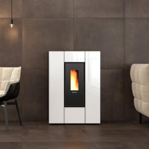 Stufa a pellet slim canalizzata - MARILENA PLUS AD CRYSTAL - Extraflame