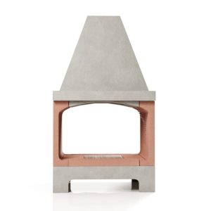 Camino a legna Prefabbricato - Bifrontale - Ciavarella