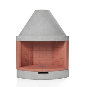 Camino a legna Prefabbricato - Tondo Cm/130 - Ciavarella