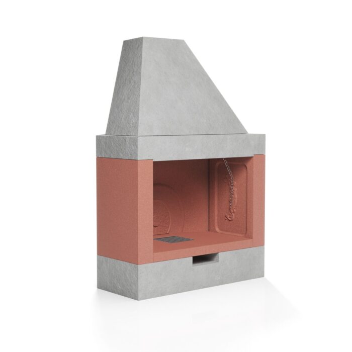 Camino a legna Prefabbricato - Decorato Piccolo - Ciavarella - immagine 3