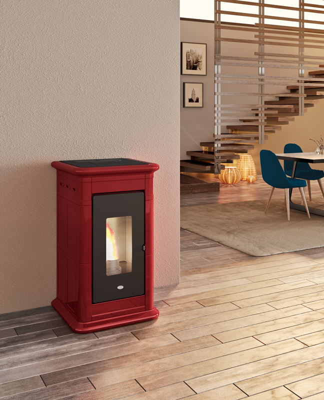 Termostufa a Pellet - NANCY 11 KW - Eva Calòr