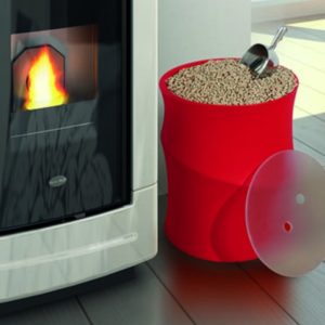 Vaso Portapellet Spirale - Eva Calòr