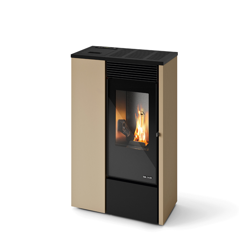 Stufa a Pellet Canalizzata - VANESSA 9,5 KW - Eva Calòr - immagine 2