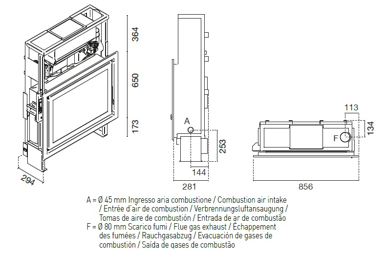 Monoblocco a Pellet - WALTER 9 KW - Eva Calòr - immagine 4