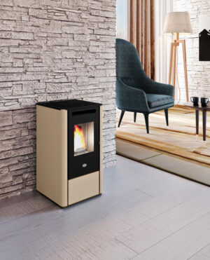Stufa a Pellet Ventilata - KALI 9,5 KW - Eva Calòr