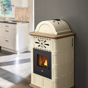 Stufa a Pellet Ventilata - ROSY 12,5 KW - Eva Calòr