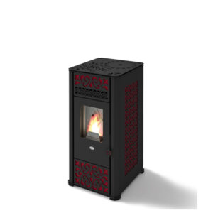 Stufa a Pellet Ventilata - LUCILLA 9,5 KW - Eva Calòr - immagine 2