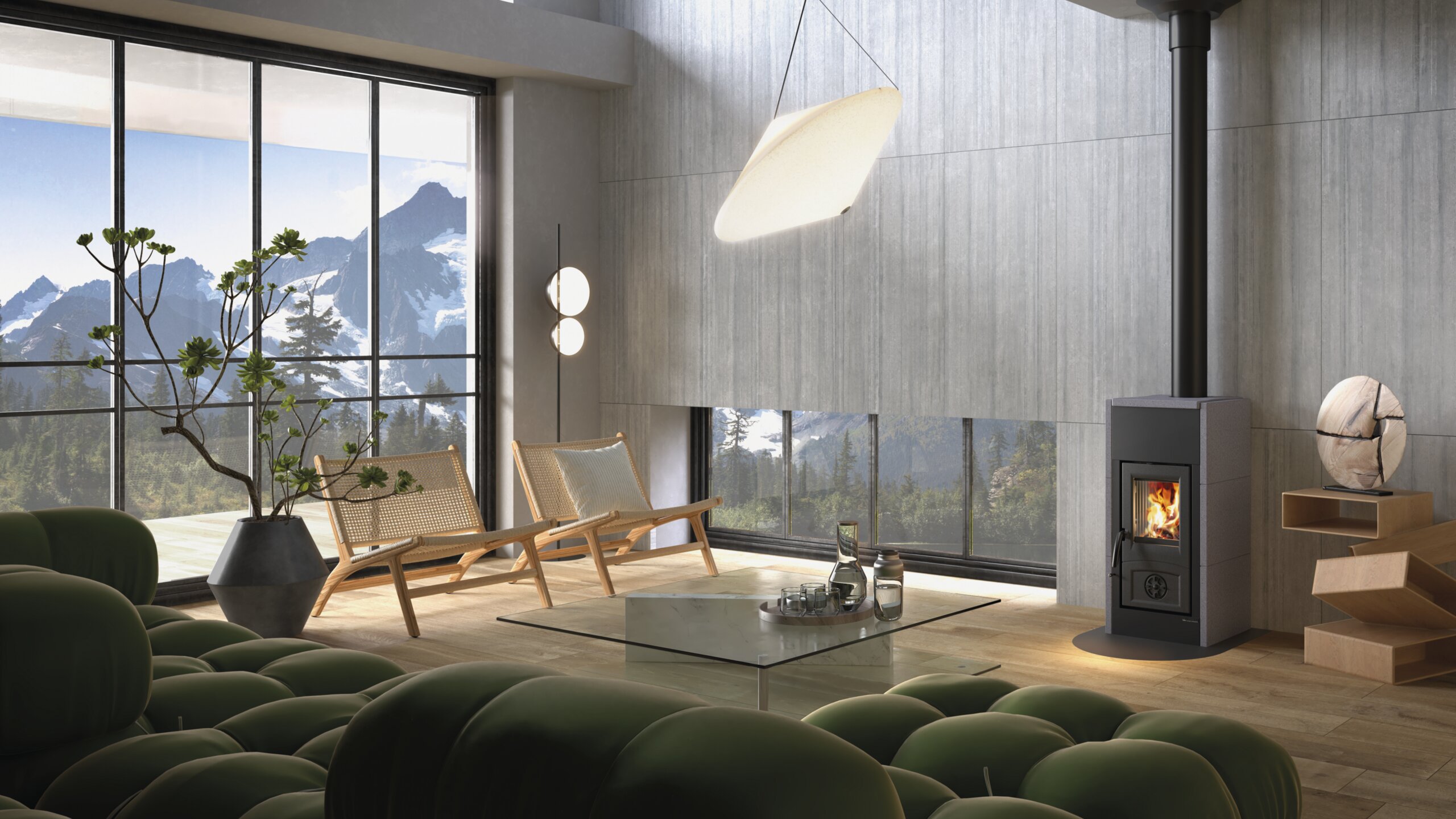 Stufa a Legna - ASIA 5.0 7 KW - La Nordica - immagine 2