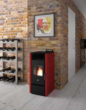 Stufa a Pellet Ventilata - PAOLA 13,8 Kw - Eva Calòr