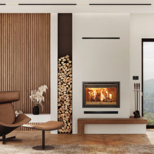 Inserto a Legna - Nieve 700 Star - Lacunza