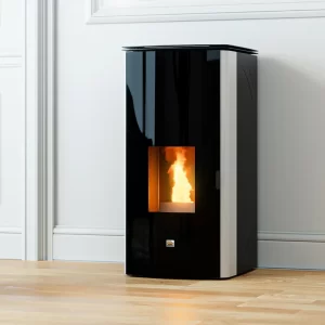 Termostufa a Pellet - Acciaio Idro Double Door 17 - Tepor