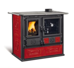 Cucina a Legna - Rosa 5.0 VST - Ceramica - immagine 3