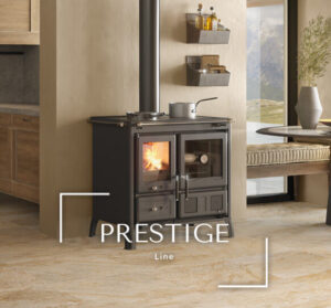 Cucina a Legna - Gardenia 5.0 Steel - La Nordica
