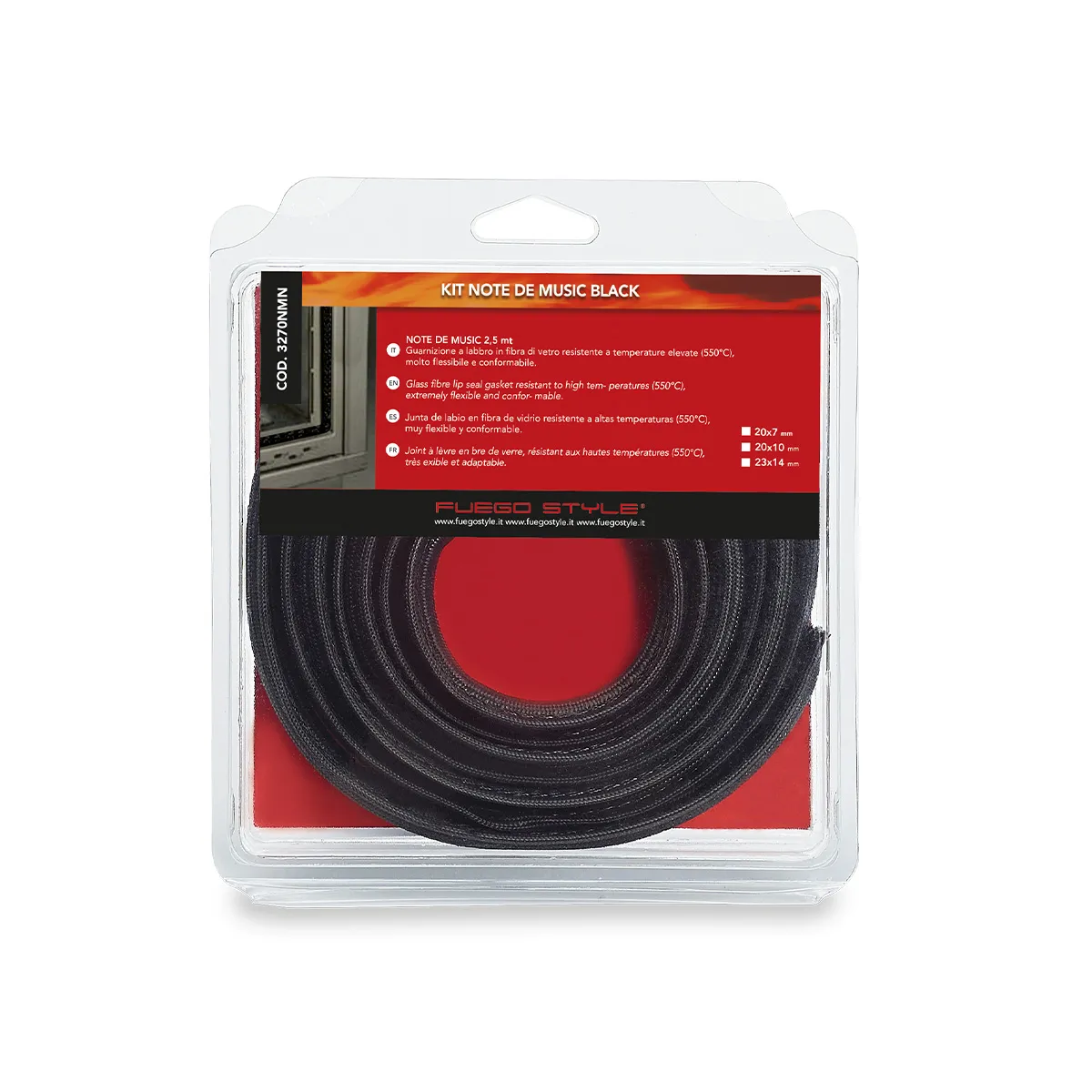 Kit Note De Music in Fibra di Vetro