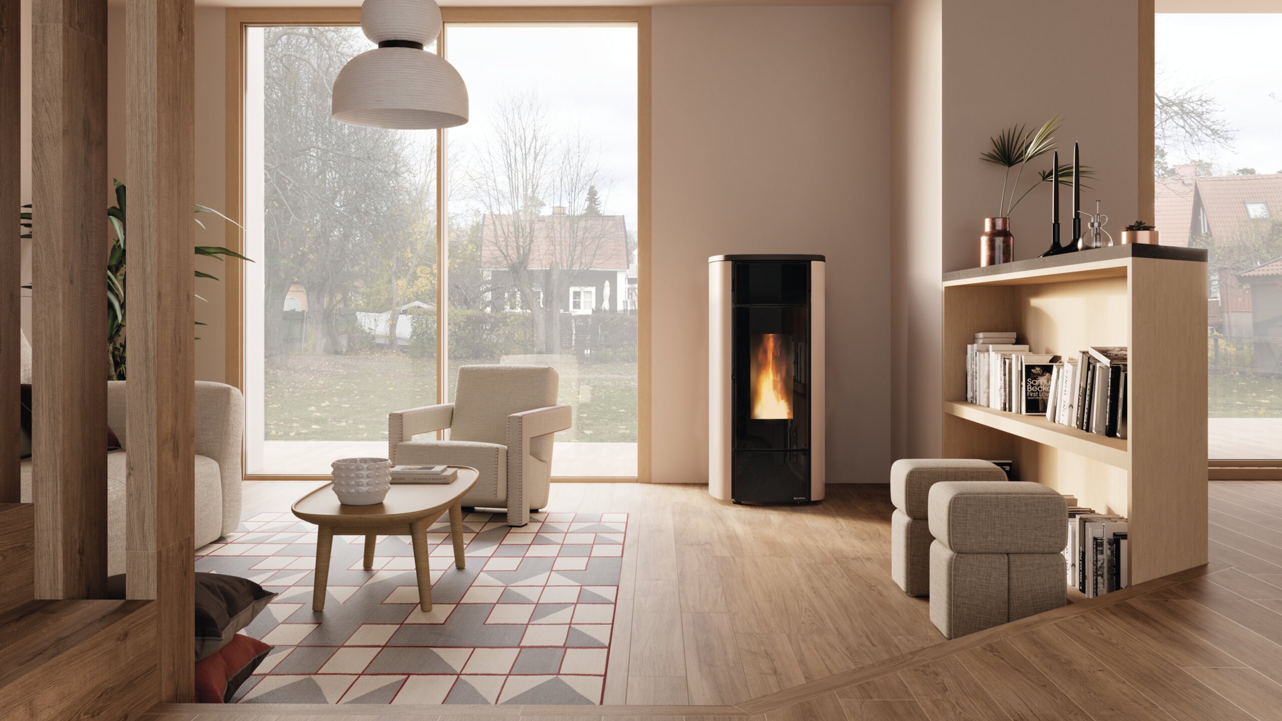 Termostufa a Pellet - Miriana Idro H23 - Extraflame