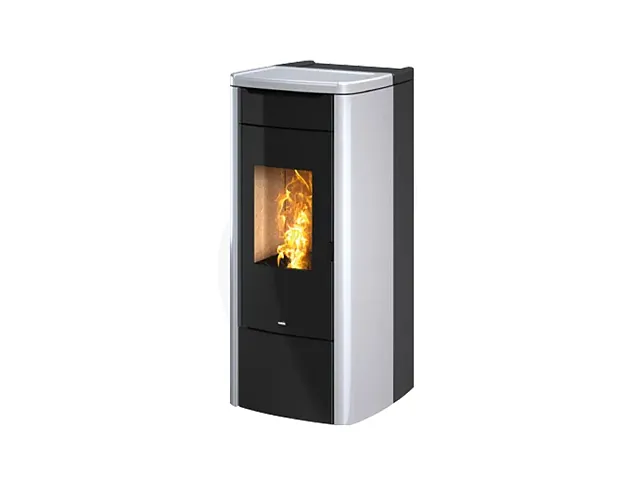 Termostufa a Pellet - SHAPE STEEL H14/H17 - Nobis - immagine 2