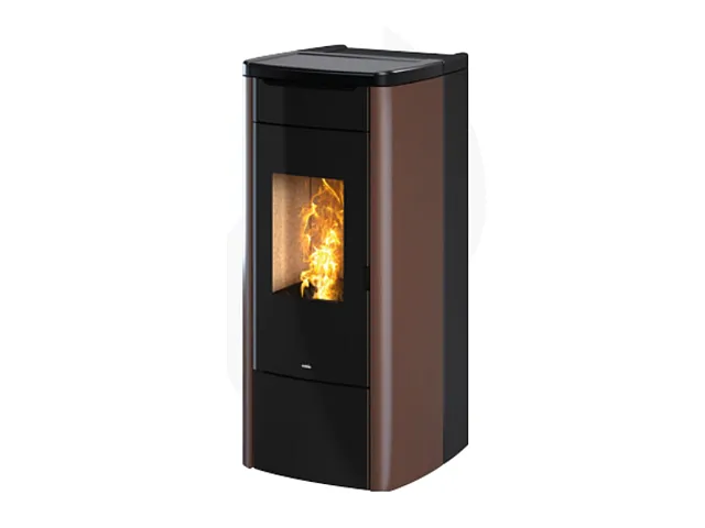 Termostufa a Pellet - SHAPE STEEL H14/H17 - Nobis - immagine 4
