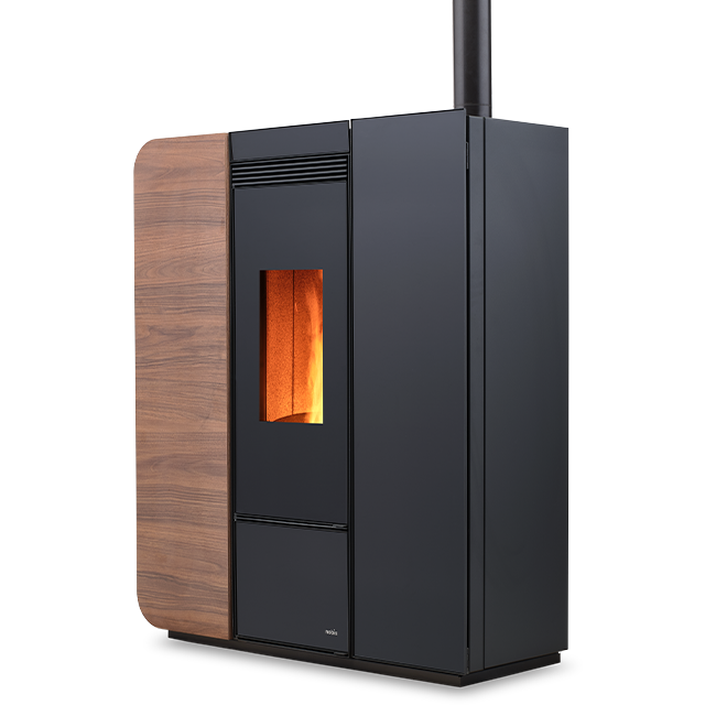 Termostufa a Pellet - LIGHT H17 - Nobis - immagine 4